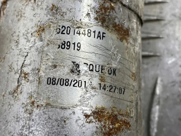 Tuyau d'admission turbo Jeep Grand Cherokee 2015 52014481AF image 4