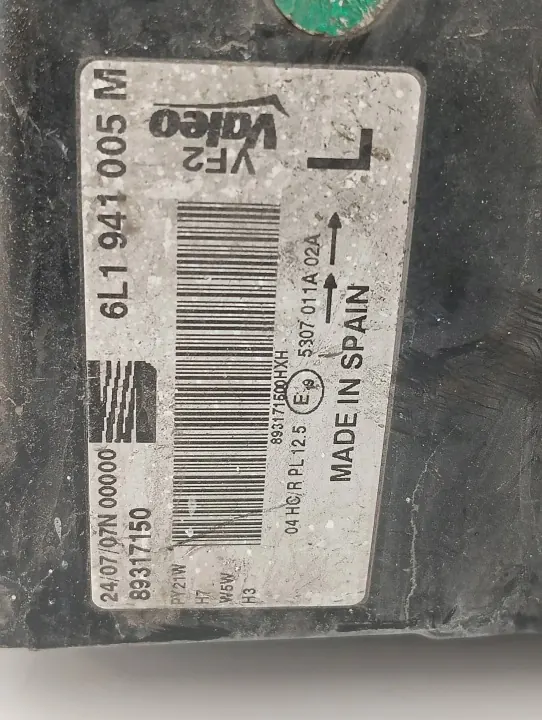 Linker koplamp Seat Cordoba II 2002-2009 OEM 5907911386559 image 4