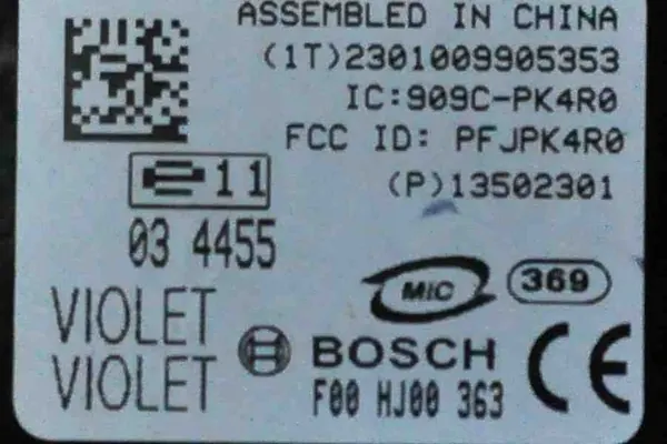 Manetki OPEL ASTRA J 1.4L 2011 OEM 13303268 image 4