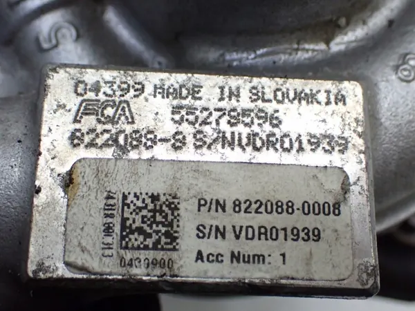 OEM 55278596 Actuador Turbo para Fiat Tipo II 1.3 M-Jet image 6