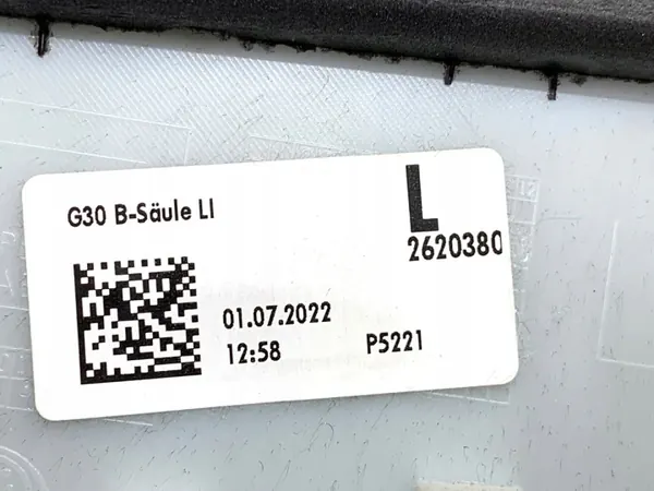 Cache pilier gauche OEM 7384527 pour BMW G30 image 5