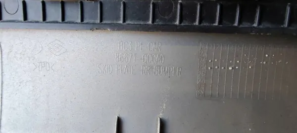 Spoiler pare-chocs arrière OEM 86612Q0GB0 Hyundai i20 III image 7