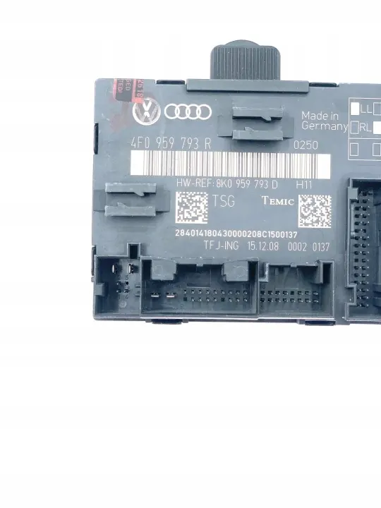 Módulo Porta Condutor Audi A6 C6 OEM 4F0959793R image 4