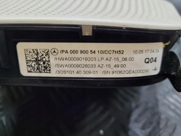 Matkustamon Valaistus OEM 0009005410 Mercedes W213 S213 E image 4
