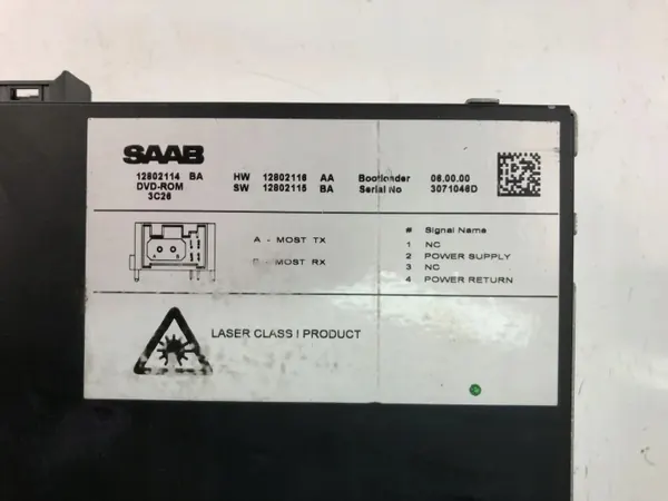 Cambiador CD Saab OEM 12802114BA para 9-3 (2003) image 3