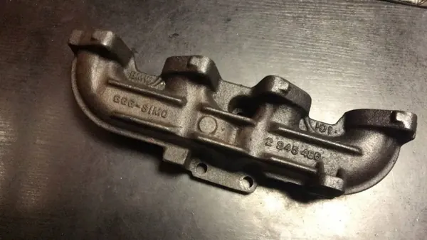 Avgasgrenrör BMW 3 E36 OEM 2245486 image 2