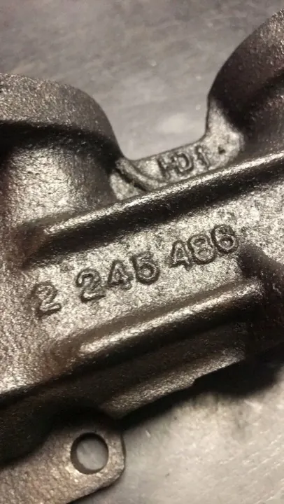Avgasgrenrör BMW 3 E36 OEM 2245486 image 3