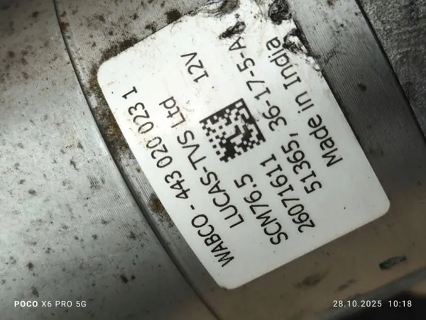 Luftfjädringskompressor bak OEM 6875177 BMW X5 F15 image 4