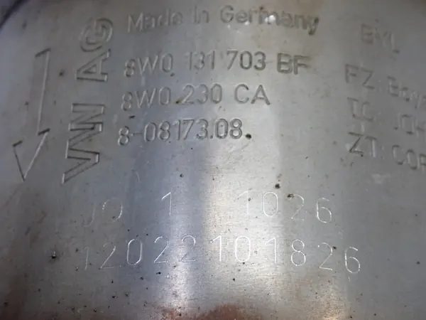 DPF-filter OEM 8W0131703BD för Audi A5 8W A4 B9 image 5