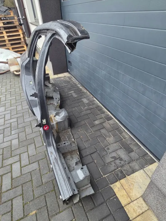 VOLVO XC60 I Kotflügel OEM 492-46 Rechts hinten Savile Grey image 4