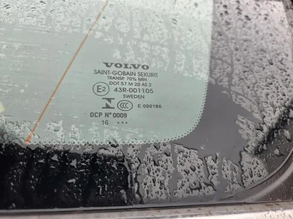 VOLVO XC60 I Kotflügel OEM 492-46 Rechts hinten Savile Grey image 6