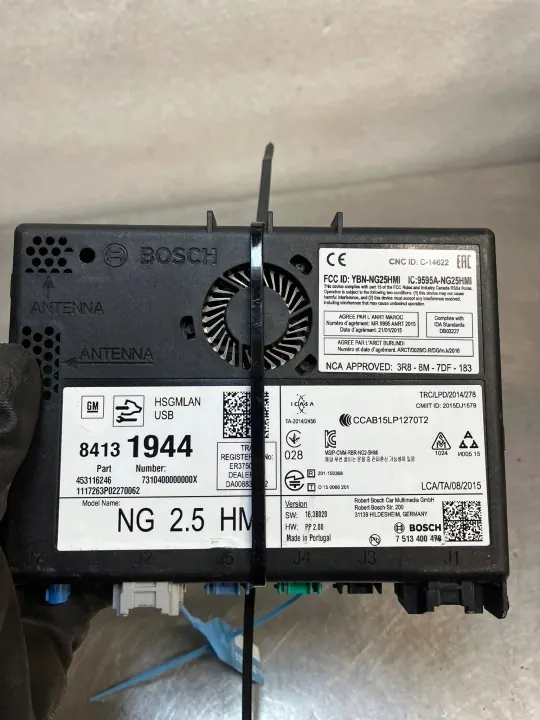 Module Navigation Opel Astra K OEM 84131944 image 3