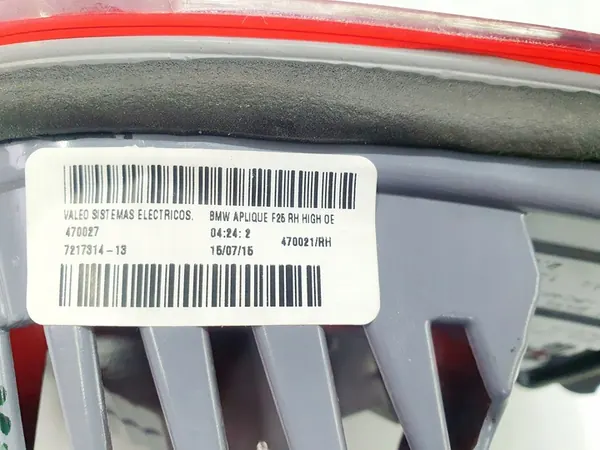 Lámpara LED Trasera Derecha para BMW X3 F25 High OEM 7217314 image 5