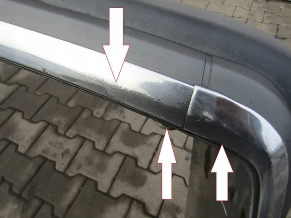 Paraurti Posteriore Mercedes W124 Berlina Cromato Colore 199 image 7