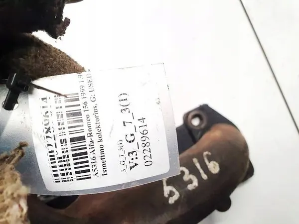 Coletor de Escape OEM 2289614 Alfa Romeo 156 1.9L image 3