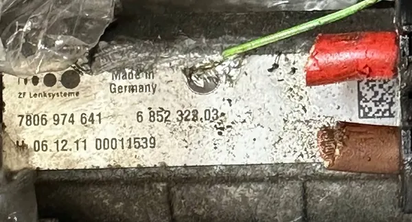 Caixa de direção BMW 5 F10 F11 F18 xDrive 3210 6852322 image 4