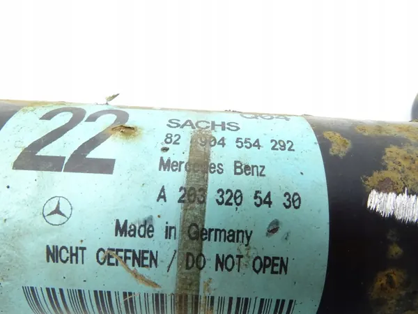 Ammortizzatore Anteriore Sinistro Mercedes CLK W209 2.2 CDI A2033205430 image 4