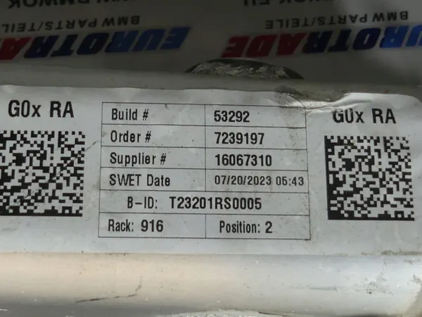 Brazo suspensión trasera BMW XM OEM 6793995 - 36km image 3