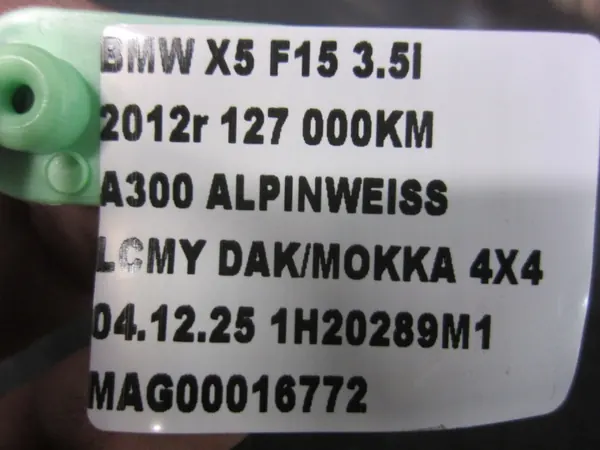 BMW X5 F15/F16/F86 Vänster Underredessköld OEM 51757325391 image 9