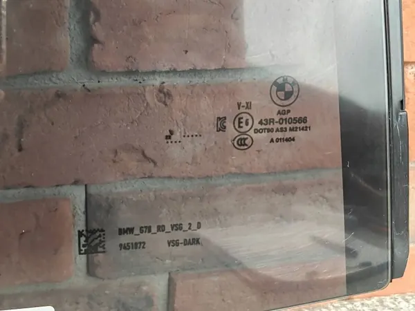 Linker achterdeur zijruit OEM 9451871 BMW 7 G70 image 8