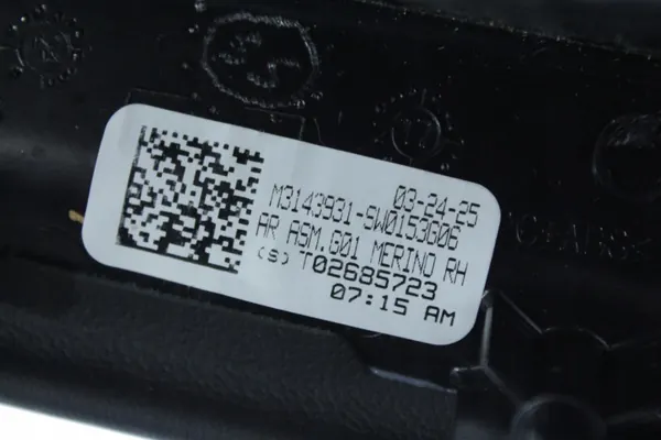 Couvre-côté accoudoir OEM 5A36384 arrière droit BMW X3 X4 image 5