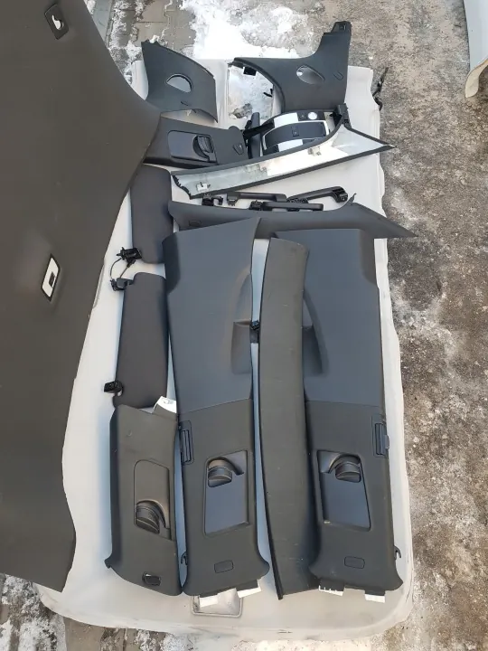 Bajos de Audi Q7 4L Lift 09-15 S-Line OEM 4L0867505AN image 3