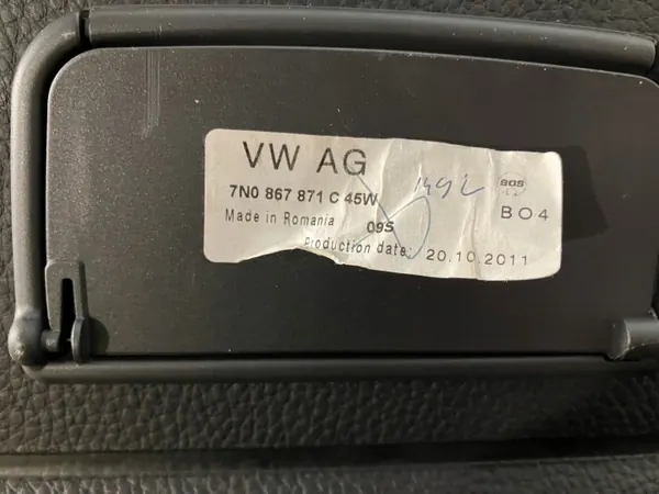 OEM 7N0867871C Estante de maletero Sharan Alhambra image 5