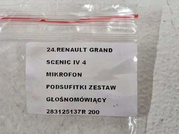 Renault OE Katto-mikrofonisarja OEM 283125137R image 6