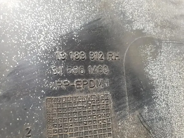 Vauxhall Vectra Front Wheel Arch 2006 13183312 image 5