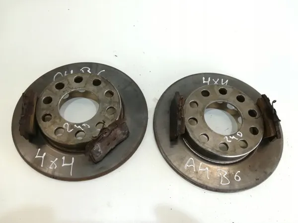 Discos de freno traseros AGROCAR54 para Audi A4 B6 Quattro image 2