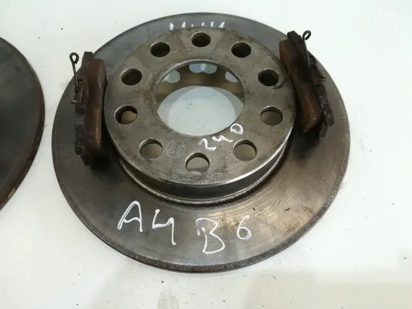 Discos de freno traseros AGROCAR54 para Audi A4 B6 Quattro image 3