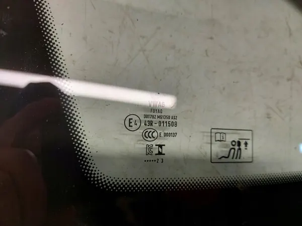Audi Q4 E-TRON Karossglas Vänster Bak OEM AUDIQ4SZYBLT image 3