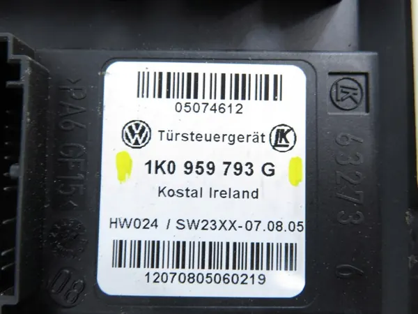 VOLKSWAGEN GOLF V Regulador de Janela Esquerdo 1K0959793C image 3