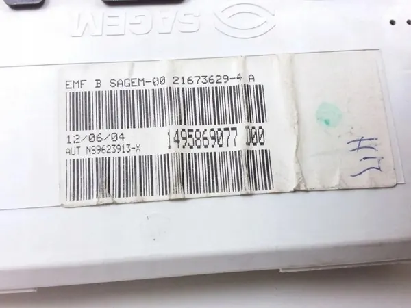 Écran de navigation OEM 1495869077 pour Citroën C8 2.2L Diesel image 4