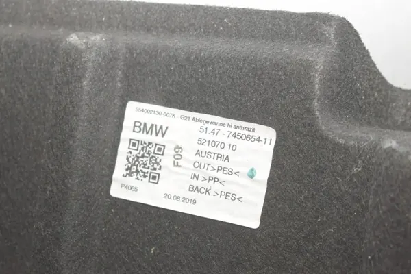 Peças de porta-malas BMW 2 Active Tourer OEM 7450654 image 4