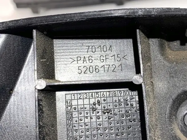 Set di scivoli paraurti posteriore Fiat 500 1.0 69CV 52061720 image 5