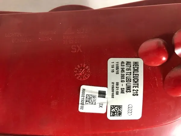 LUZ TRASERA DERECHA LED AUDI Q7 LIFT 4L0945093 image 5