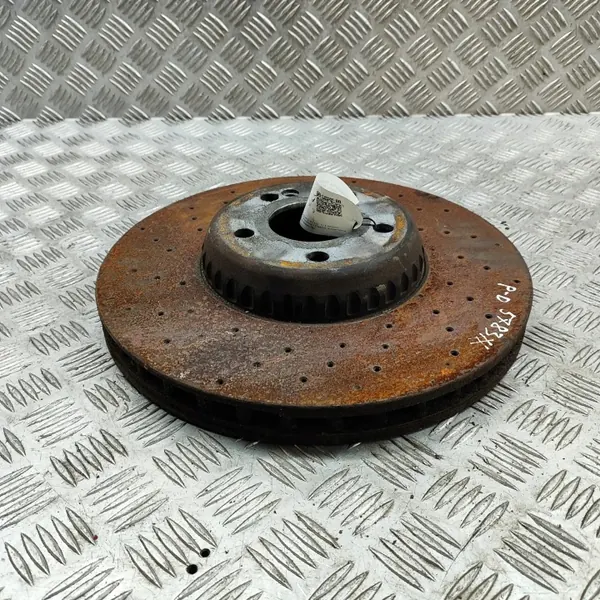 Mercedes-Benz OE remschijf geperforeerd 380mm A0004212212 image 3