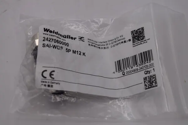Weidmüller 2427060000 Sensor/Aktor-Kabel SAI-WDF M12K image 6
