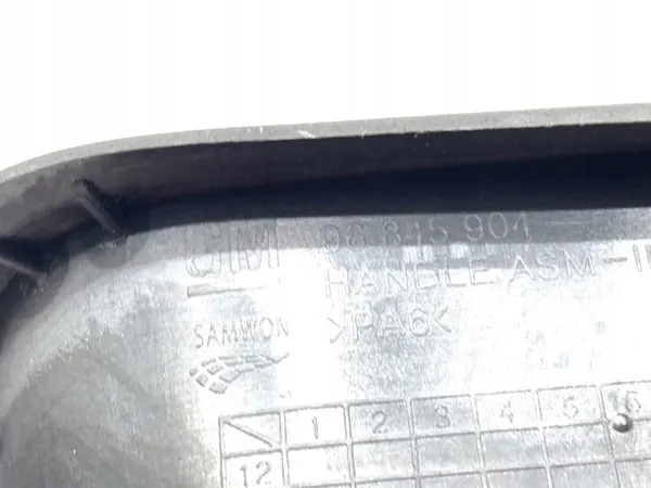 Manilla interior trasera derecha OEM 96845904 Chevrolet Cruze image 3