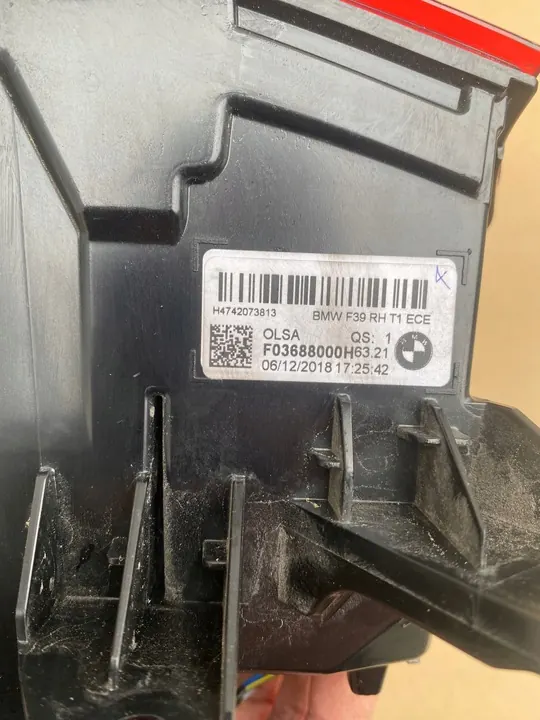 Lámpara LED trasera derecha BMW X2 F39 image 7