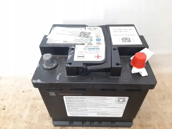 BMW OEM CATPOL 24399 AGM Start-Stop Akku 12V 50Ah image 2