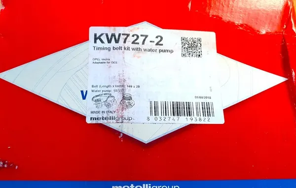 KWP KW727-2 Vattenpump + Kamremssats image 3