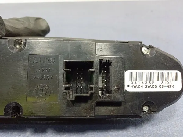 Fensterschalter links vorne BMW X3 E83 LCI 3414352 image 6