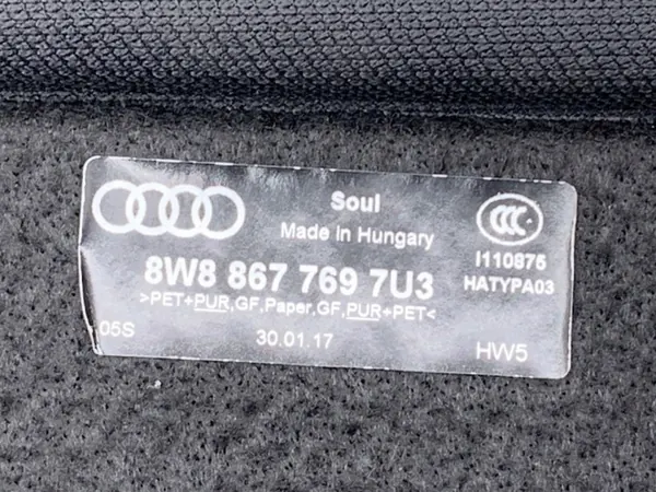 OEM 8W8867769 Achterplank voor Audi A5 F5 Hatchback image 3