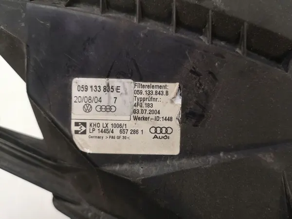 Ilmansuodattimen kotelo AUDI A6 AVANT 2.7L diesel OEM 059133835E image 3