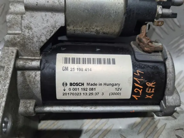 Motor de Arranque OEM 25198414 para Opel Corsa E/D, Meriva B, Astra J image 4