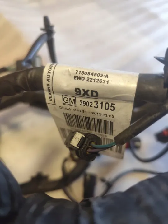 Moottorin Johdotus OEM KR 39023105 Opel Astra K:lle image 9
