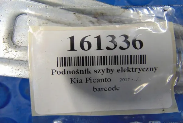 KIA PICANTO III Elevador de vidro traseiro esquerdo 83450-G6000 image 5