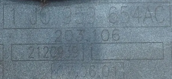 Airbag Tape AUDI VW SEAT 1J0959654AC image 3